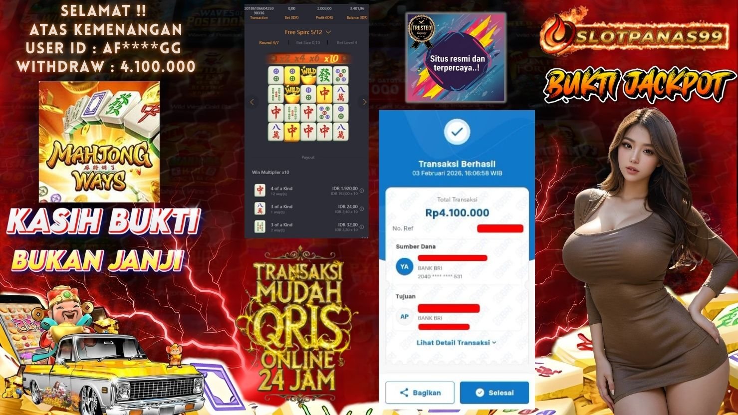 SLOTPANAS99 JACKPOT SLOT MAHJONG WAYS